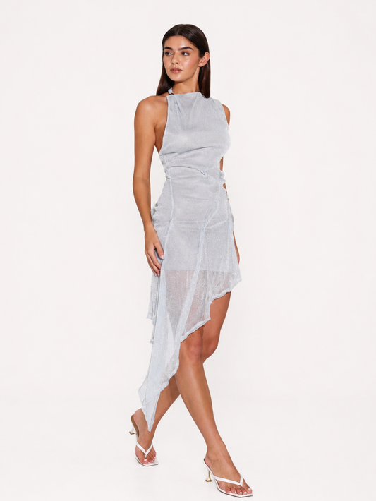 Luna Dress in Baby Blue