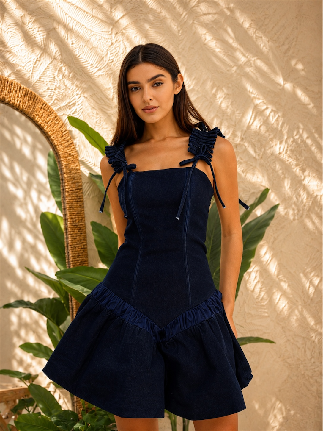 Fraeya Navyra dress featuring statement contemporary womenswear designed in Dubai