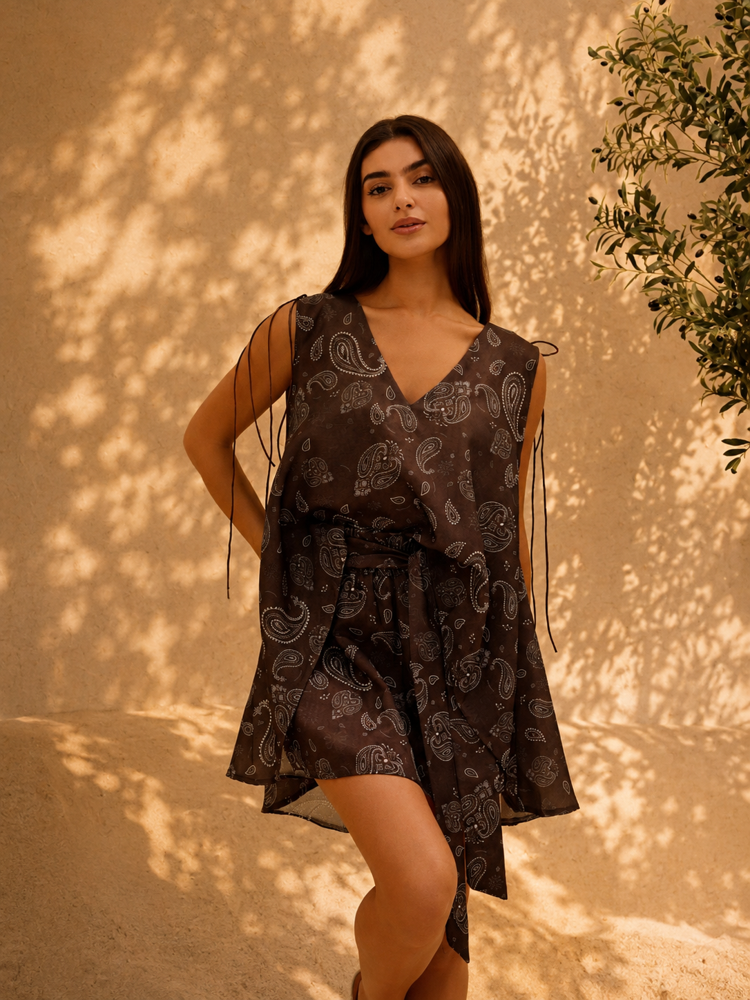 Fraeya Siena set featuring elevated contemporary womenswear designed in Dubai