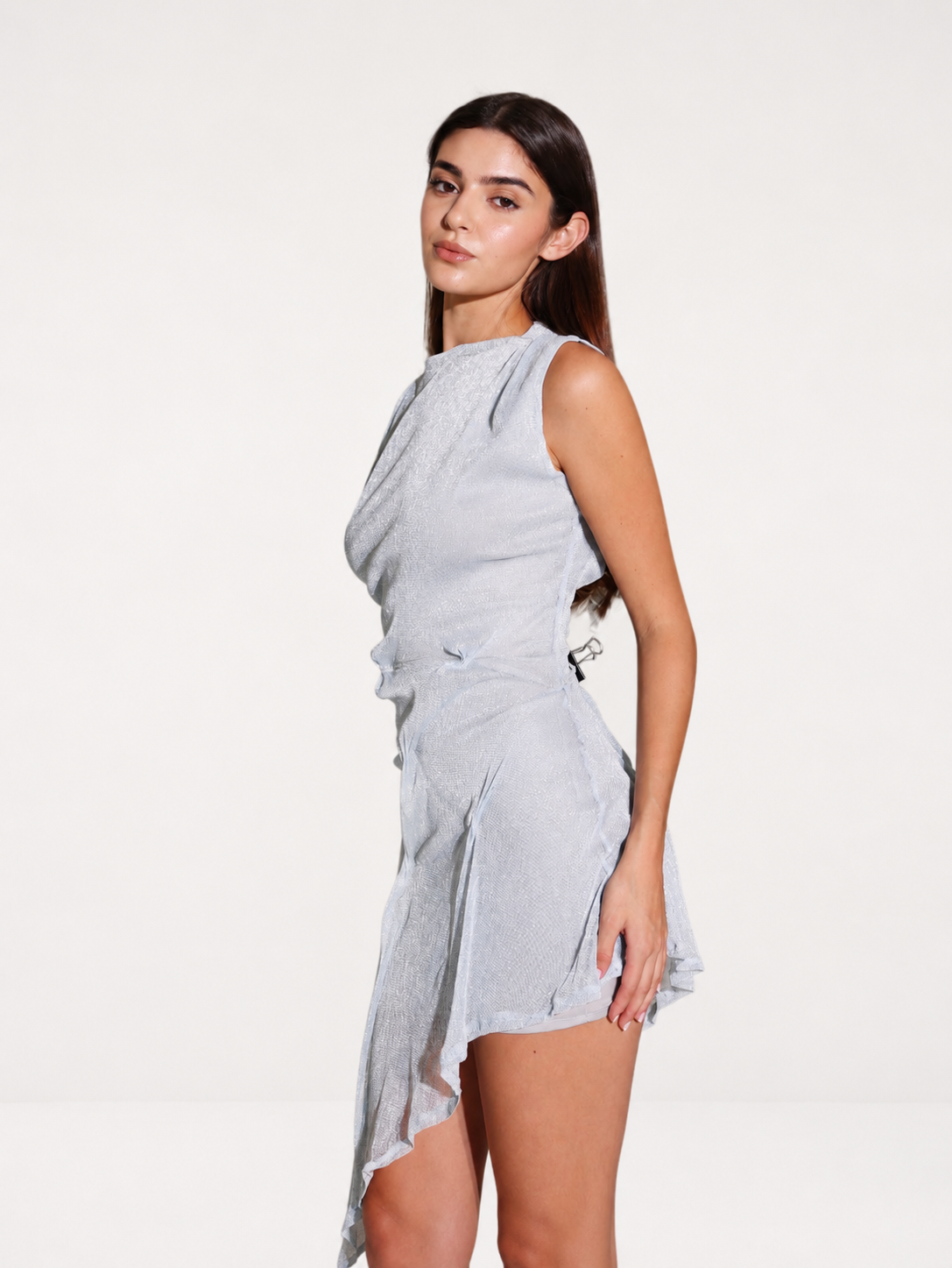 Luna Dress in Baby Blue