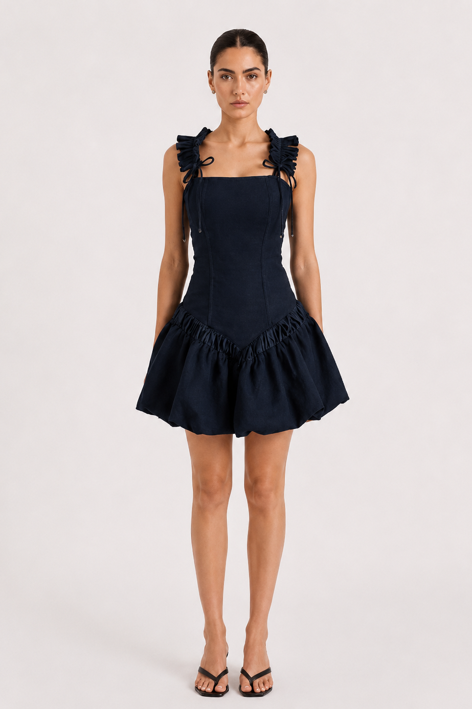 Fraeya Navyra dress featuring statement contemporary womenswear designed in Dubai