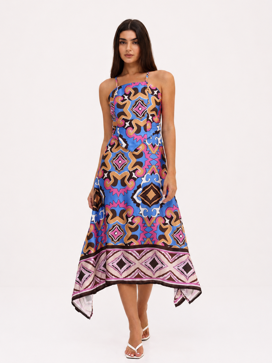 Riviera Silk Dress